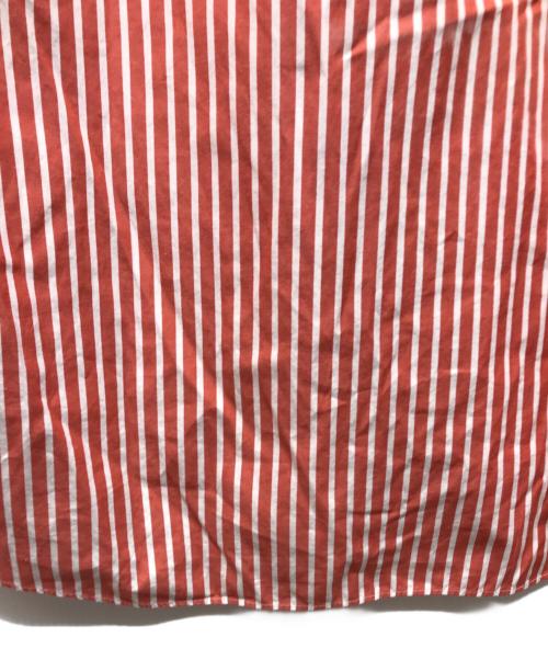 GUCCI（グッチ）GUCCI (グッチ) ストライプシャツ オレンジ サイズ:41の古着・服飾アイテム