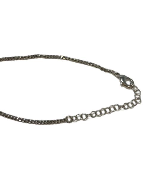 MM6 Maison Margiela（エムエムシックスメゾンマルジェラ）MM6 Maison Margiela (エムエムシックスメゾンマルジェラ) NUMERIC MINIMAL SIGNATURE RING NECKLACE シルバーの古着・服飾アイテム