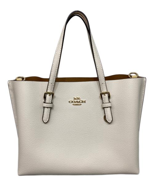 COACH（コーチ）COACH (コーチ) モリー トート 25 ホワイトの古着・服飾アイテム