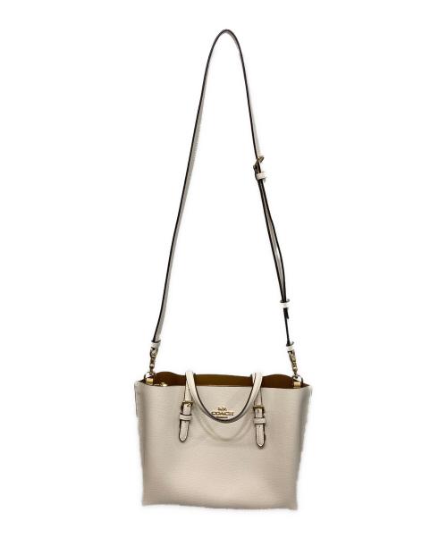COACH（コーチ）COACH (コーチ) モリー トート 25 ホワイトの古着・服飾アイテム