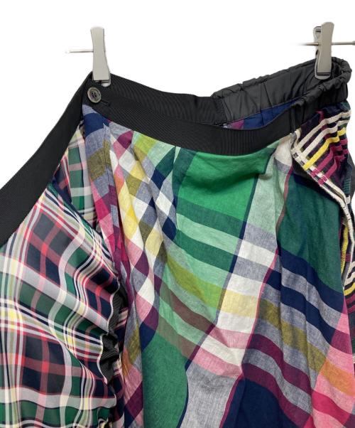 sacai（サカイ）sacai (サカイ) マルチカラーラップロングスカート マルチカラー サイズ:1の古着・服飾アイテム