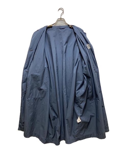 R&D.M.Co-OLDMAN'S TAILOR（オールドマンズテーラー）R&D.M.Co-OLDMAN'S TAILOR (オールドマンズテーラー) ステンカラーコート ネイビー サイズ:実寸参照の古着・服飾アイテム