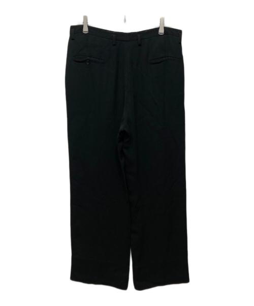 Maison Margiela（メゾンマルジェラ）Maison Margiela (メゾンマルジェラ) ビスコースクレープMarocain パンツ ブラック サイズ:44の古着・服飾アイテム