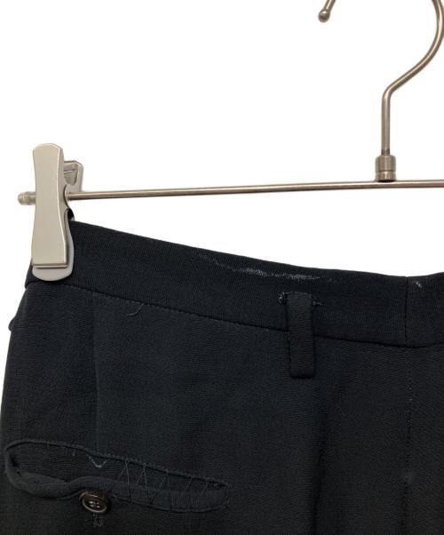 Maison Margiela（メゾンマルジェラ）Maison Margiela (メゾンマルジェラ) ビスコースクレープMarocain パンツ ブラック サイズ:44の古着・服飾アイテム