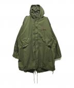 Hysteric Glamourヒステリックグラマー）の古着「FIRE BEAR 774 M-51 モッズコート」｜カーキ