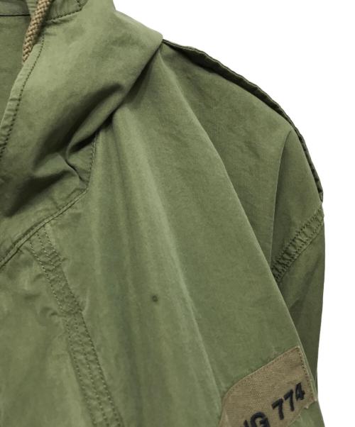 Hysteric Glamour（ヒステリックグラマー）Hysteric Glamour (ヒステリックグラマー) FIRE BEAR 774 M-51 モッズコート カーキ サイズ:Mの古着・服飾アイテム