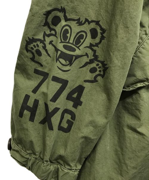 Hysteric Glamour（ヒステリックグラマー）Hysteric Glamour (ヒステリックグラマー) FIRE BEAR 774 M-51 モッズコート カーキ サイズ:Mの古着・服飾アイテム
