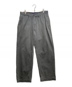 中古・古着通販】LABROS (ラブロス) デニムパンツ ブラウン サイズ:M