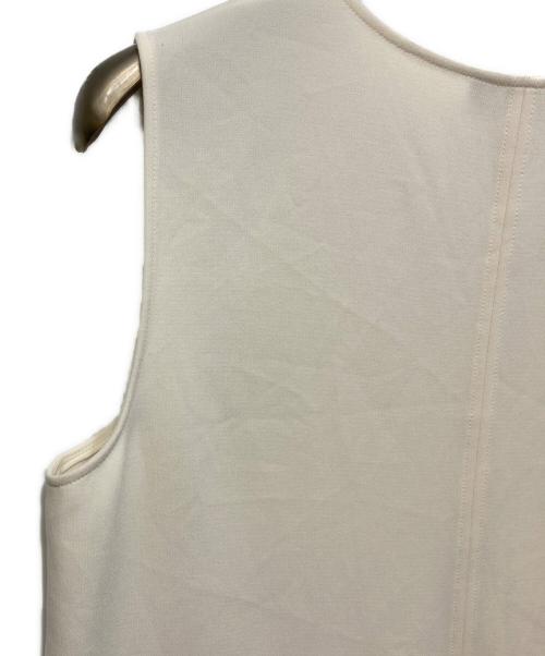 theory（セオリー）theory (セオリー) Admiral Crepe Vneck Top ベージュ サイズ:Sの古着・服飾アイテム