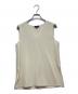 theory（セオリー）の古着「Admiral Crepe Vneck Top」｜ベージュ