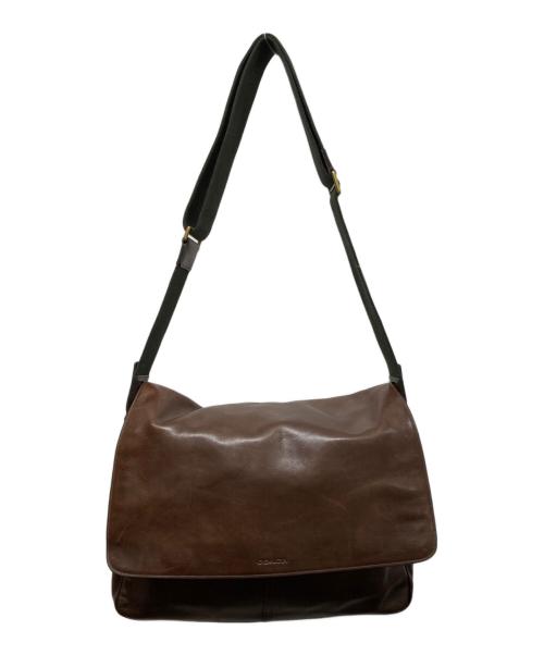 COACH（コーチ）COACH (コーチ) Bleecker Courier Bag ブラウンの古着・服飾アイテム