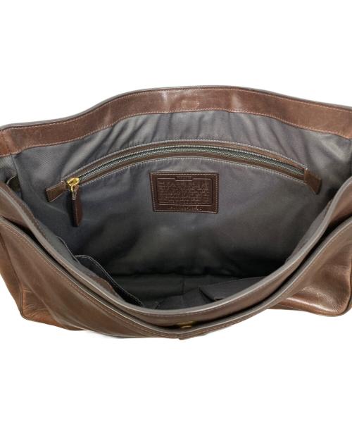 COACH（コーチ）COACH (コーチ) Bleecker Courier Bag ブラウンの古着・服飾アイテム