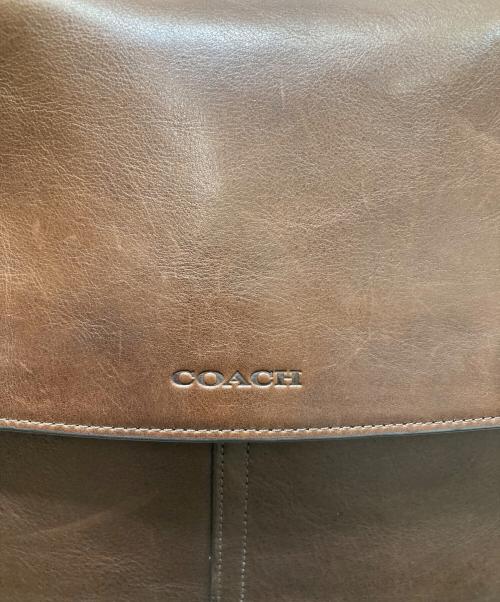 COACH（コーチ）COACH (コーチ) Bleecker Courier Bag ブラウンの古着・服飾アイテム