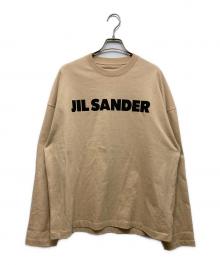 JIL SANDER（ジルサンダー）の古着「ロゴプリントTシャツ」｜ベージュ