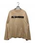 JIL SANDER（ジルサンダー）の古着「ロゴプリントTシャツ」｜ベージュ