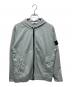 STONE ISLAND（ストーンアイランド）の古着「袖パッチジップアップパーカー」｜ブルー