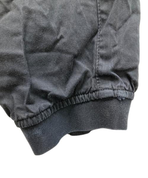 STONE ISLAND（ストーンアイランド）STONE ISLAND (ストーンアイランド) ガーメントダイコットンウールストレッチサテンシャーリングテーパードリブカーゴパンツ ブラック サイズ:31の古着・服飾アイテム