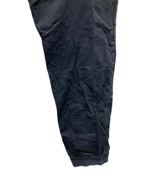 STONE ISLAND（ストーンアイランド）STONE ISLAND (ストーンアイランド) ガーメントダイコットンウールストレッチサテンシャーリングテーパードリブカーゴパンツ ブラック サイズ:31の古着・服飾アイテム