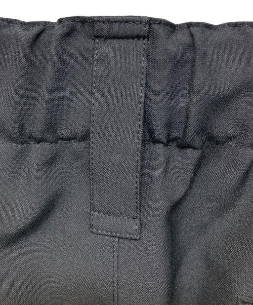 i'm men（アイムメン）i'm men (アイムメン) 裾プリーツパンツ ブラック サイズ:2の古着・服飾アイテム