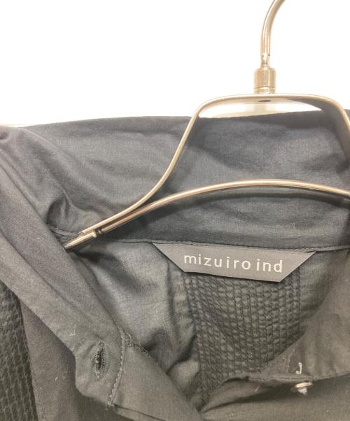 mizuiro-ind（ミズイロインド）mizuiro-ind (ミズイロインド) pin tuck waist gather waide OP 3color ブラック サイズ:FREEの古着・服飾アイテム