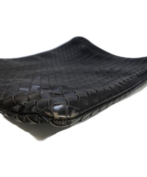 BOTTEGA VENETA（ボッテガベネタ）BOTTEGA VENETA (ボッテガベネタ) クラッチバッグ ブラウンの古着・服飾アイテム