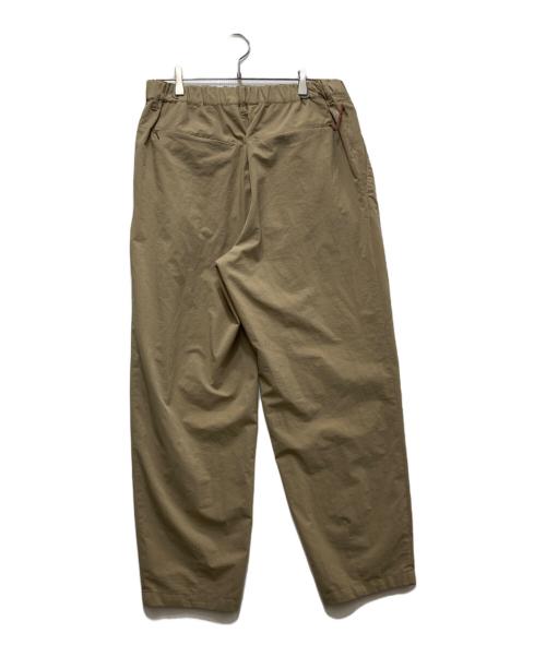 NANGA（ナンガ）NANGA (ナンガ) DOT AIR COMFY TUCK TAPERED PANTS ベージュ サイズ:Lの古着・服飾アイテム