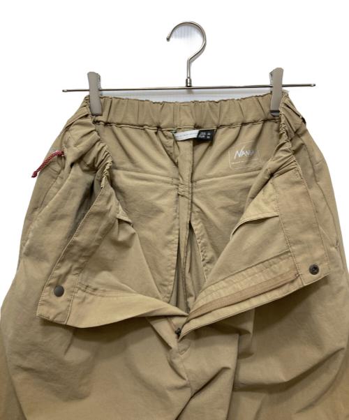 NANGA（ナンガ）NANGA (ナンガ) DOT AIR COMFY TUCK TAPERED PANTS ベージュ サイズ:Lの古着・服飾アイテム