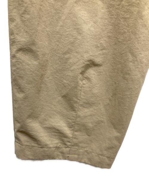 NANGA（ナンガ）NANGA (ナンガ) DOT AIR COMFY TUCK TAPERED PANTS ベージュ サイズ:Lの古着・服飾アイテム