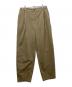 NANGA（ナンガ）の古着「DOT AIR COMFY TUCK TAPERED PANTS」｜ベージュ