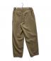 NANGA (ナンガ) DOT AIR COMFY TUCK TAPERED PANTS ベージュ サイズ:L：7000円