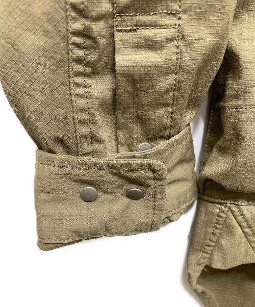 NANGA（ナンガ）NANGA (ナンガ) タキビ リップストップ キャンプシャツ カーキ サイズ:Lの古着・服飾アイテム