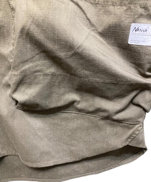 NANGA（ナンガ）NANGA (ナンガ) タキビ リップストップ キャンプシャツ カーキ サイズ:Lの古着・服飾アイテム