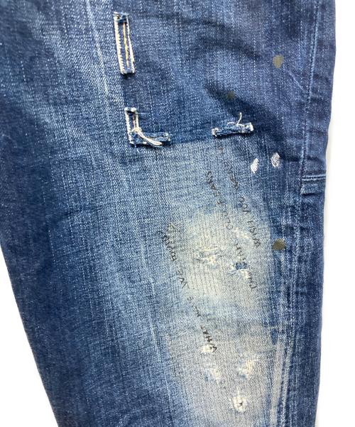 DSQUARED2（ディースクエアード）DSQUARED2 (ディースクエアード) WORKWEAR JEAN ロールアップ インディゴ サイズ:48の古着・服飾アイテム