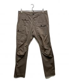 DSQUARED2（ディースクエアード）の古着「マルチポケット カーゴパンツ　S74KB0016 S41796」｜ベージュ