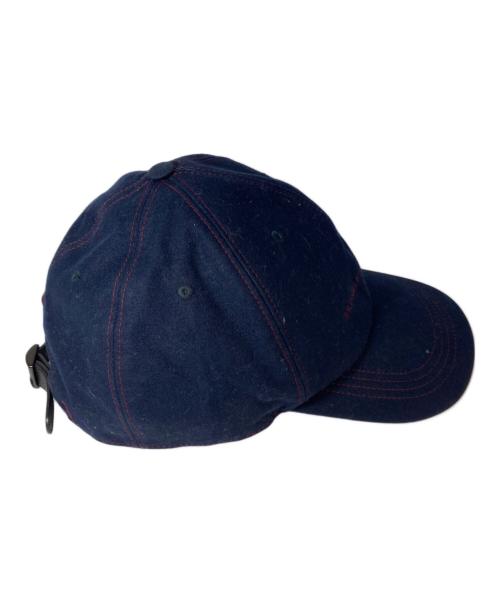 BRUNELLO CUCINELLI（ブルネロクチネリ）BRUNELLO CUCINELLI (ブルネロクチネリ) カシミヤ混キャップ　イタリア製　 ネイビーの古着・服飾アイテム