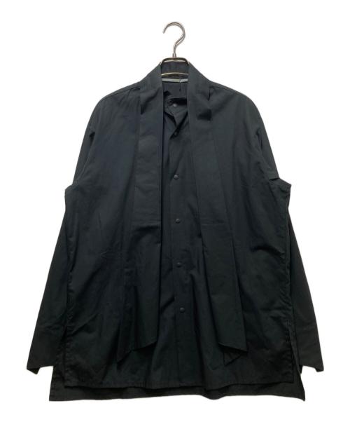 CCP（シーシーピー）CCP (シーシーピー) ボウタイシャツ ブラック サイズ:Mの古着・服飾アイテム