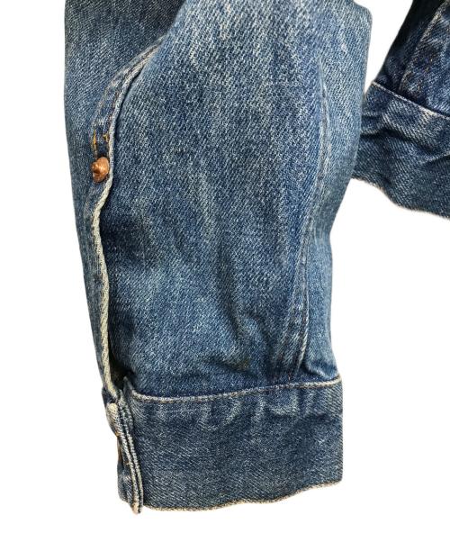 POLO RALPH LAUREN（ポロ・ラルフローレン）POLO RALPH LAUREN (ポロ・ラルフローレン) 襟コーデュロイデニムトラッカージャケット インディゴ サイズ:Lの古着・服飾アイテム