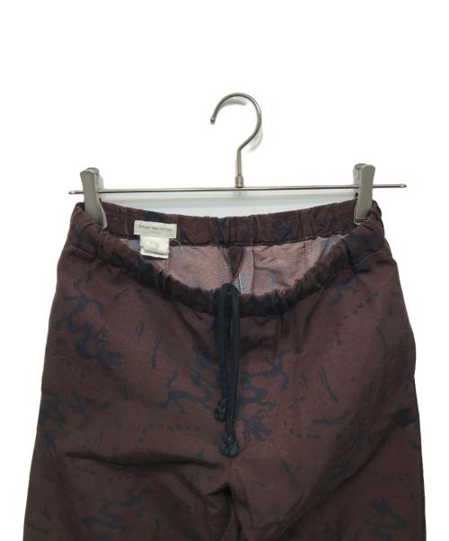 DRIES VAN NOTEN（ドリスヴァンノッテン）DRIES VAN NOTEN (ドリスヴァンノッテン) イージーパンツ ブラウン サイズ:44の古着・服飾アイテム