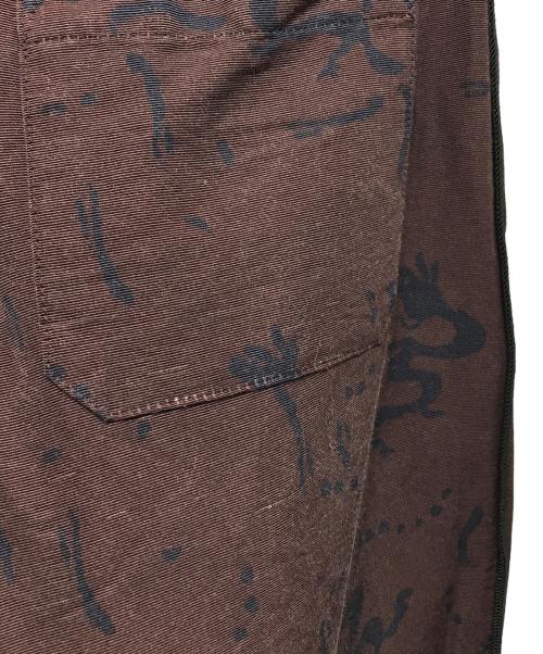 DRIES VAN NOTEN（ドリスヴァンノッテン）DRIES VAN NOTEN (ドリスヴァンノッテン) イージーパンツ ブラウン サイズ:44の古着・服飾アイテム