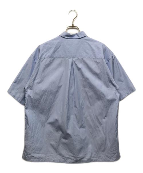 JOHN SMEDLEY（ジョンスメドレー）JOHN SMEDLEY (ジョンスメドレー) THOMAS MASON (トーマスメイソン) 半袖シャツ ブルー サイズ:Mの古着・服飾アイテム