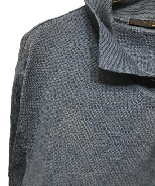 LOUIS VUITTON（ルイ ヴィトン）LOUIS VUITTON (ルイ ヴィトン) ダミエ ポロシャツ グリーン サイズ:XLの古着・服飾アイテム