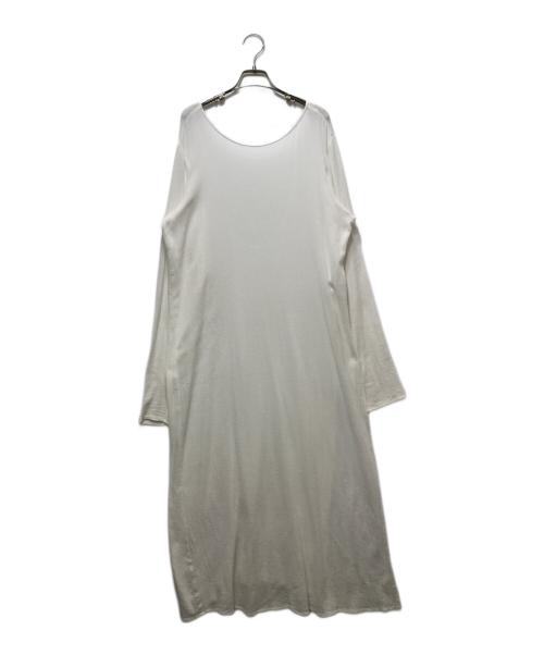Spick and Span（スピック＆スパン）Spick and Span (スピック＆スパン) コットンクレープルーズワンピース ホワイト サイズ:Freeの古着・服飾アイテム