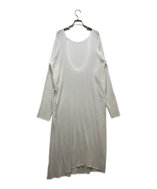 Spick and Span（スピック＆スパン）Spick and Span (スピック＆スパン) コットンクレープルーズワンピース ホワイト サイズ:Freeの古着・服飾アイテム