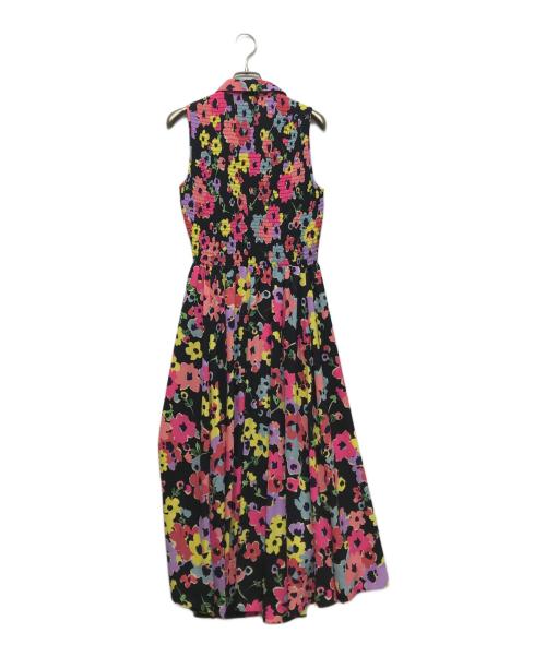Kate Spade（ケイトスペード）Kate Spade (ケイトスペード) 花柄ワンピース ブラック サイズ:Oの古着・服飾アイテム