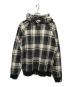 BAPE BY A BATHING APE（ベイプバイアベイシングエイプ）の古着「00’Ｓチェックパーカー」｜ネイビー