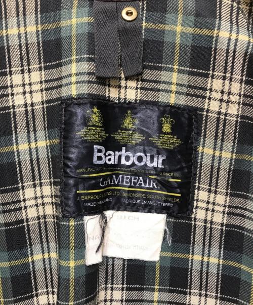 Barbour（バブアー）Barbour (バブアー) GAMEFAIR WAX JKT(ゲームフェア ワックス ジャケット) /  オイルドコート 8709412 カーキ サイズ:36の古着・服飾アイテム