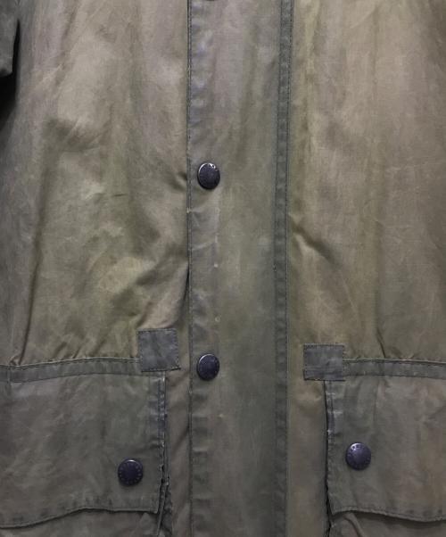 Barbour（バブアー）Barbour (バブアー) GAMEFAIR WAX JKT(ゲームフェア ワックス ジャケット) /  オイルドコート 8709412 カーキ サイズ:36の古着・服飾アイテム