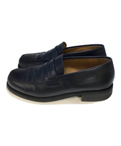 PARABOOT（パラブーツ）PARABOOT (パラブーツ) ADONIS ローファー ネイビー サイズ:61/2の古着・服飾アイテム