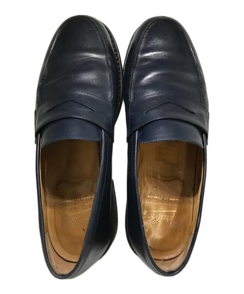 PARABOOT（パラブーツ）PARABOOT (パラブーツ) ADONIS ローファー ネイビー サイズ:61/2の古着・服飾アイテム