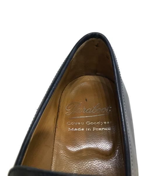 PARABOOT（パラブーツ）PARABOOT (パラブーツ) ADONIS ローファー ネイビー サイズ:61/2の古着・服飾アイテム